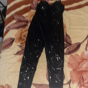 Sequences thin strap jumpsuit